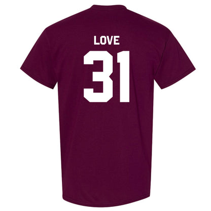 Mississippi State - NCAA Football : Terrance Love - Classic Shersey T-Shirt-3