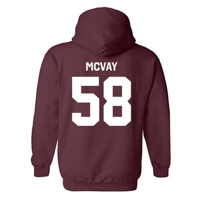 Mississippi State - NCAA Football : Miles Mcvay - Classic Shersey Hooded Sweatshirt-1