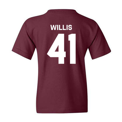 Mississippi State - NCAA Football : Tyshun Willis - Classic Shersey Youth T-Shirt-3