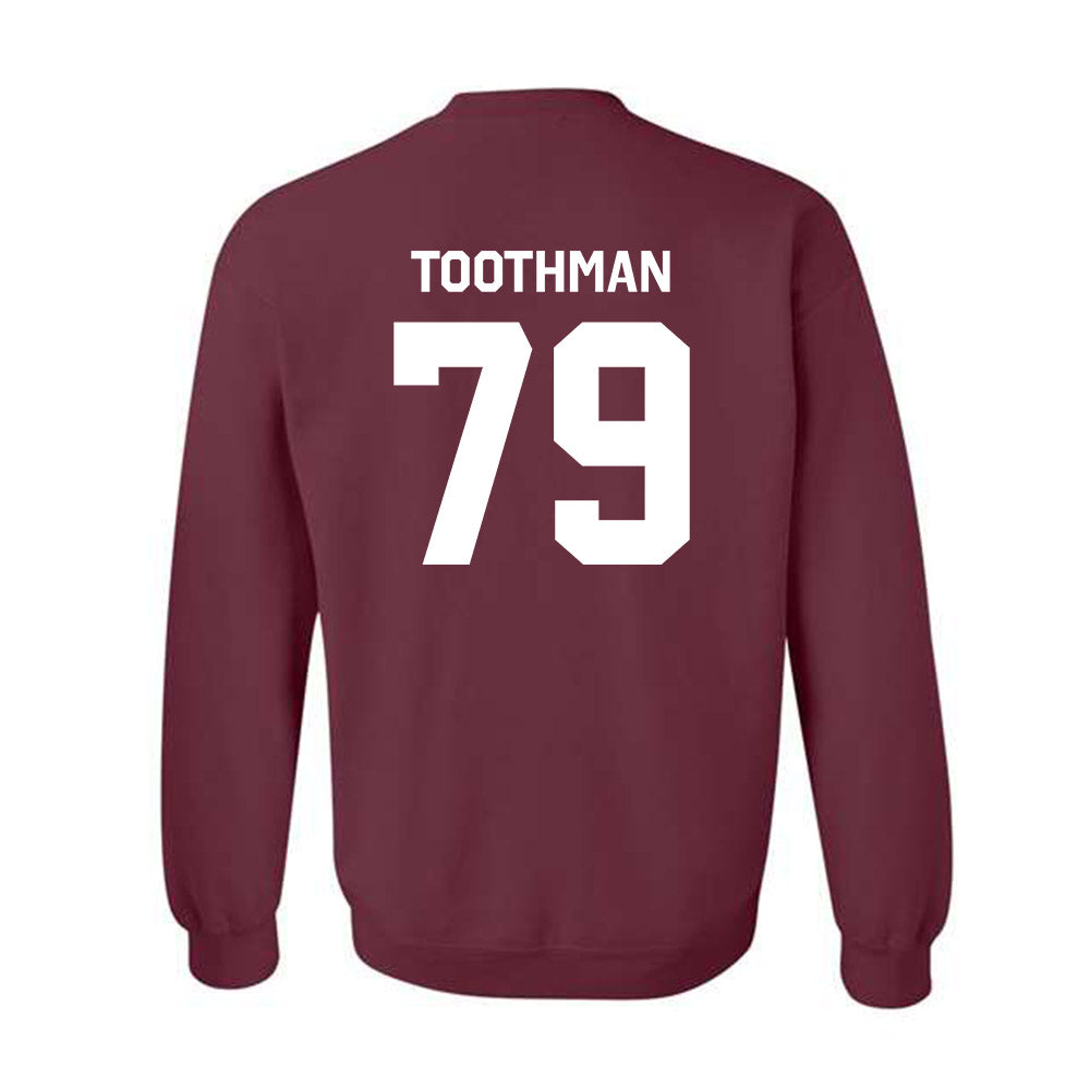 Mississippi State - NCAA Football : Dalton Toothman - Classic Shersey Crewneck Sweatshirt-1