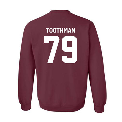 Mississippi State - NCAA Football : Dalton Toothman - Classic Shersey Crewneck Sweatshirt-1