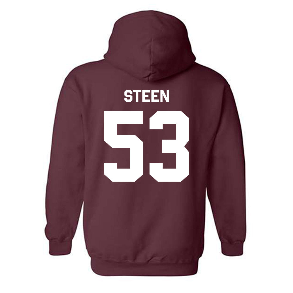 Mississippi State - NCAA Football : Dylan Steen - Classic Shersey Hooded Sweatshirt-3