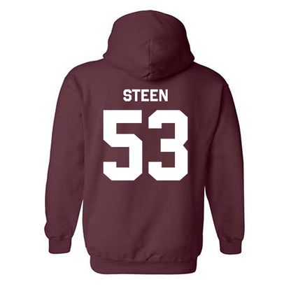 Mississippi State - NCAA Football : Dylan Steen - Classic Shersey Hooded Sweatshirt-3