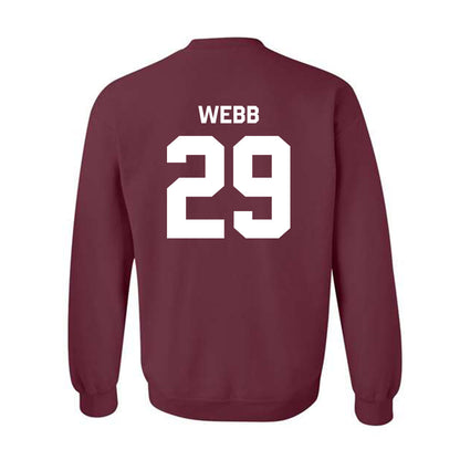 Mississippi State - NCAA Baseball : Maddox Webb - Classic Shersey Crewneck Sweatshirt-1