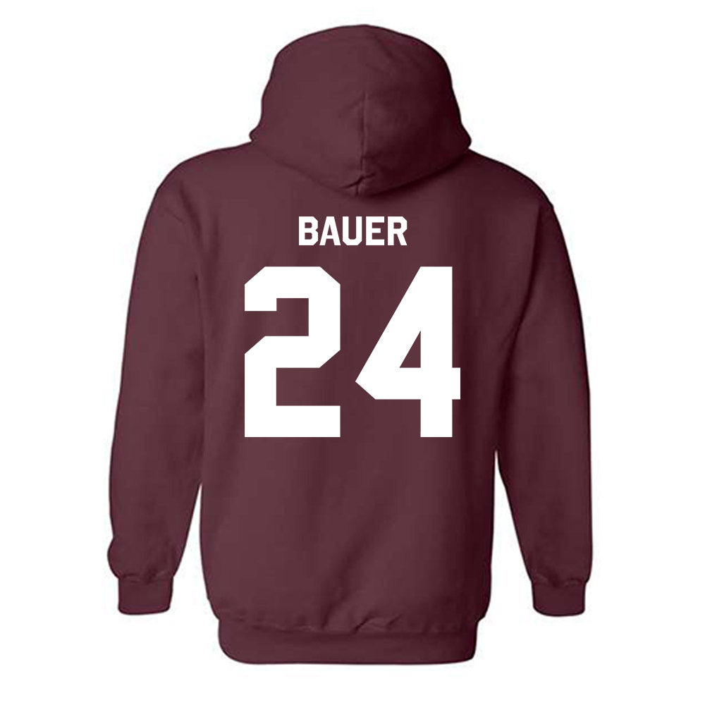 Mississippi State - NCAA Baseball : Jack Bauer - Classic Shersey Hooded Sweatshirt-1