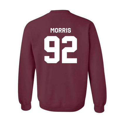 Mississippi State - NCAA Football : Kaleb Morris - Classic Shersey Crewneck Sweatshirt-1
