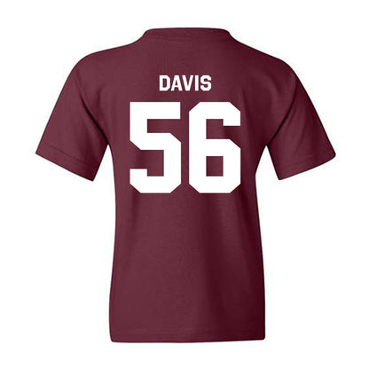 Mississippi State - NCAA Football : Wesley Davis - Classic Shersey Youth T-Shirt-1