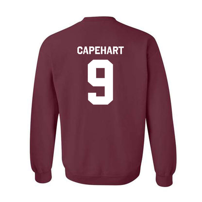 Mississippi State - NCAA Football : Camden Capehart - Classic Shersey Crewneck Sweatshirt-3
