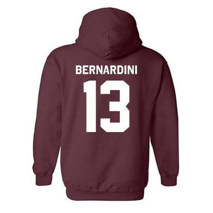 Mississippi State - NCAA Softball : Morgan Bernardini - Classic Shersey Hooded Sweatshirt-1