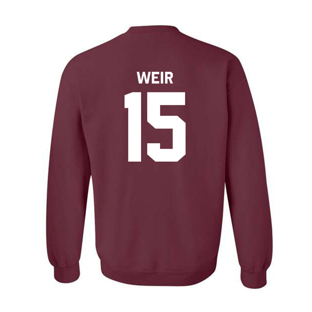 Mississippi State - NCAA Football : Jake Weir - Classic Shersey Crewneck Sweatshirt-1