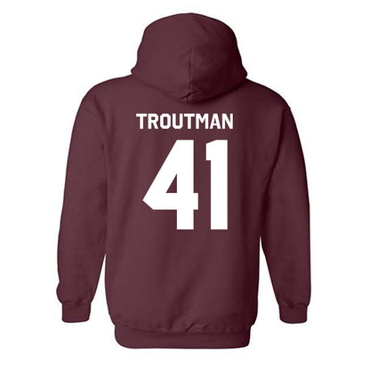 Mississippi State - NCAA Softball : Taylor Troutman - Classic Shersey Hooded Sweatshirt-1