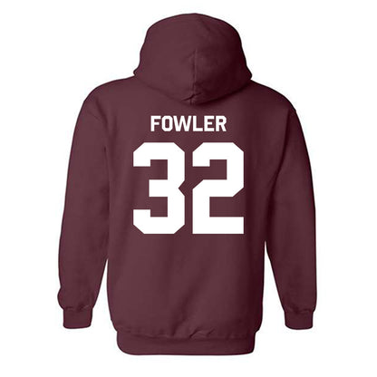 Mississippi State - NCAA Baseball : Peyton Fowler - Classic Shersey Hooded Sweatshirt-1