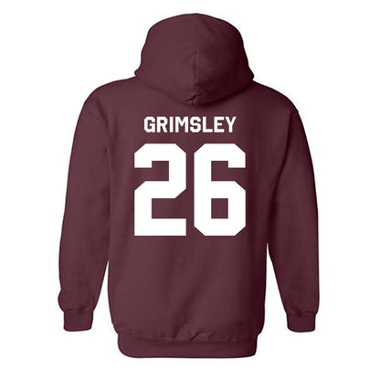 Mississippi State - NCAA Football : Jamroc Grimsley - Classic Shersey Hooded Sweatshirt-1