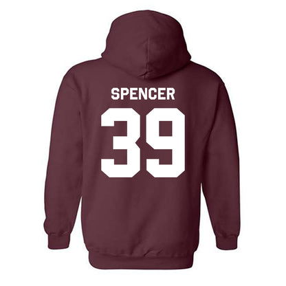 Mississippi State - NCAA Baseball : Patrick Spencer - Classic Shersey Hooded Sweatshirt-1