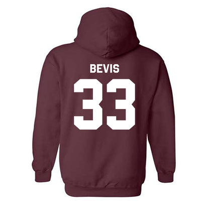 Mississippi State - NCAA Baseball : Blake Bevis - Classic Shersey Hooded Sweatshirt-1