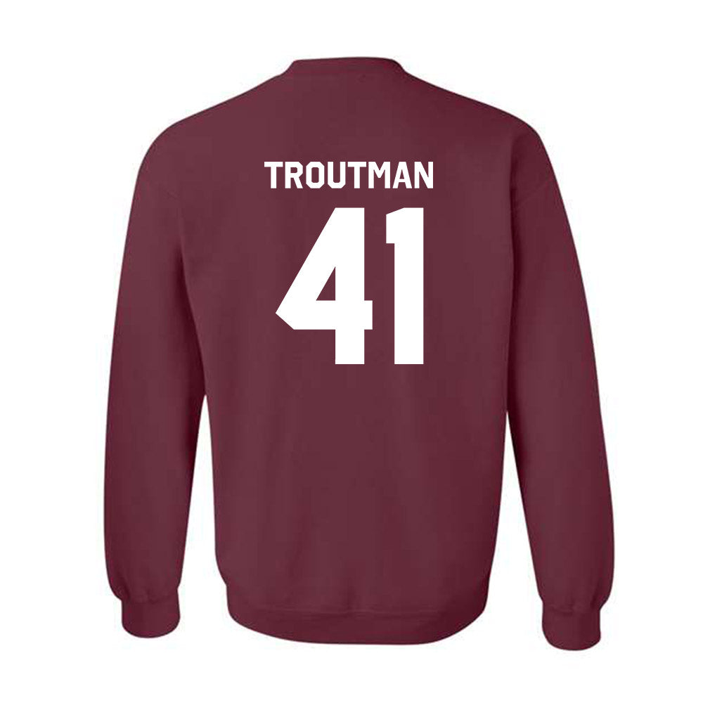 Mississippi State - NCAA Softball : Taylor Troutman - Classic Shersey Crewneck Sweatshirt-1