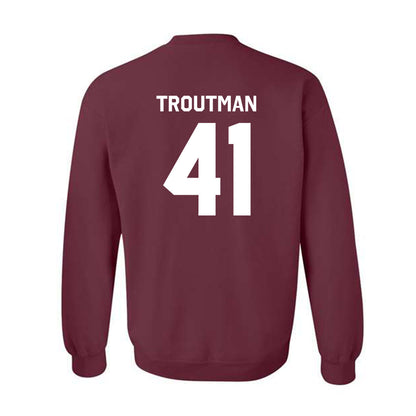Mississippi State - NCAA Softball : Taylor Troutman - Classic Shersey Crewneck Sweatshirt-1