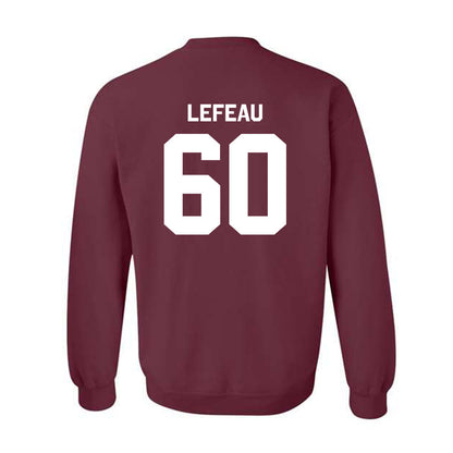Mississippi State - NCAA Football : Matthew Lefeau - Classic Shersey Crewneck Sweatshirt-1