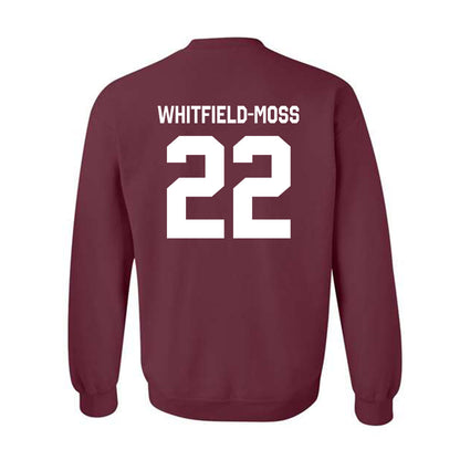 Mississippi State - NCAA Women's Volleyball : Gha’Naye Whitfield-Moss - Classic Shersey Crewneck Sweatshirt-3
