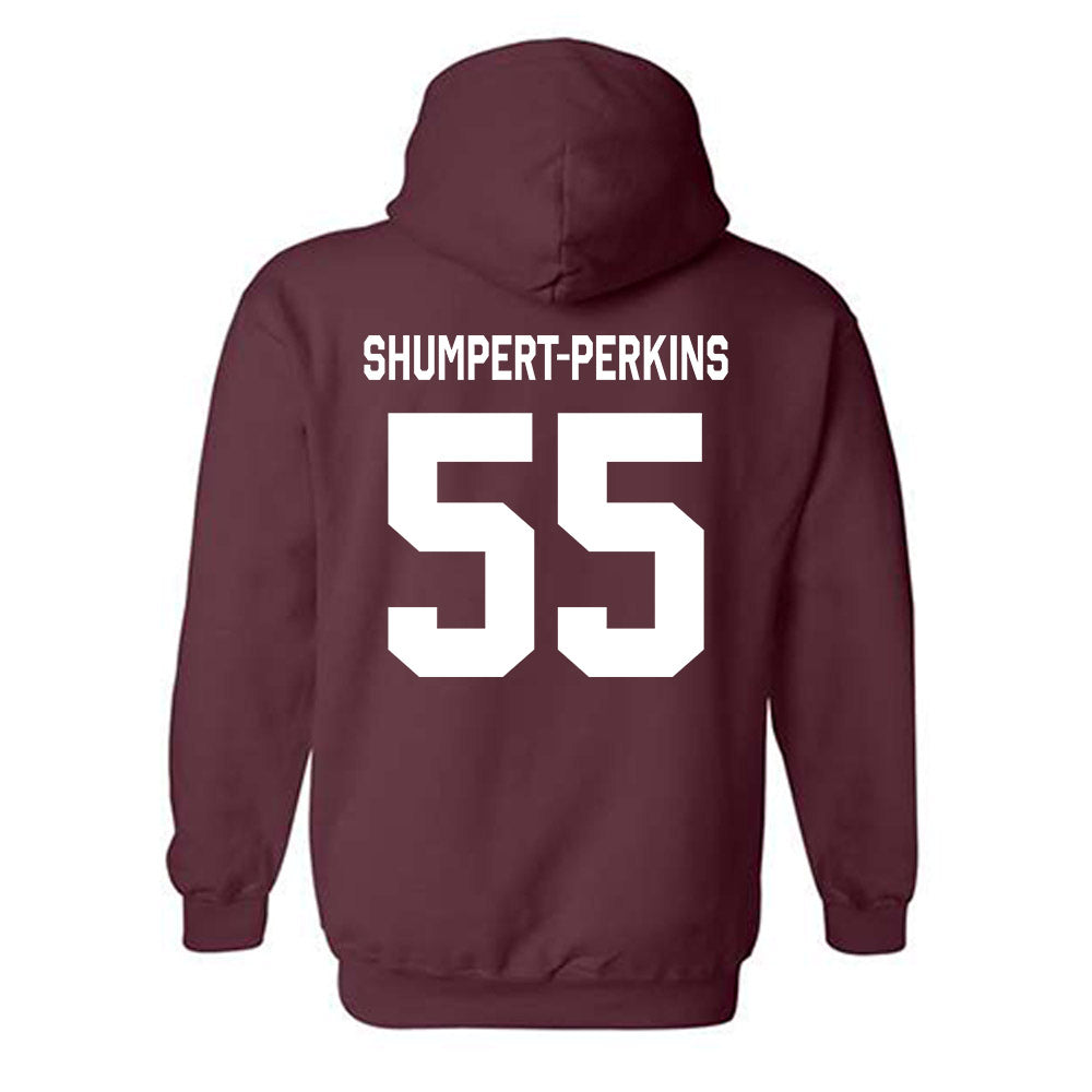 Mississippi State - NCAA Football : Jakheem Shumpert-Perkins - Classic Shersey Hooded Sweatshirt-1