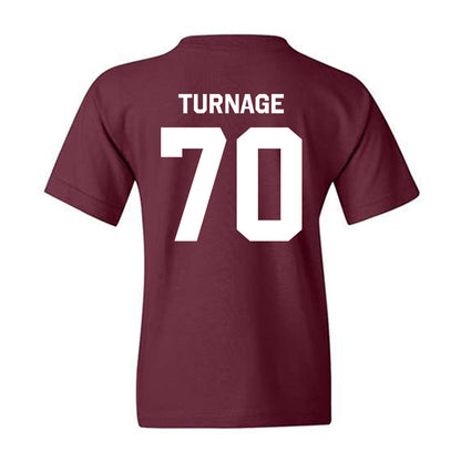 Mississippi State - NCAA Football : Breyden Turnage - Classic Shersey Youth T-Shirt-1
