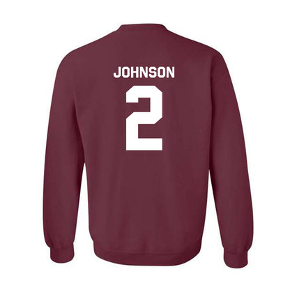 Mississippi State - NCAA Football : Marquis Johnson - Classic Shersey Crewneck Sweatshirt-3