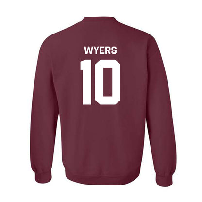 Mississippi State - NCAA Baseball : Drew Wyers - Classic Shersey Crewneck Sweatshirt-1
