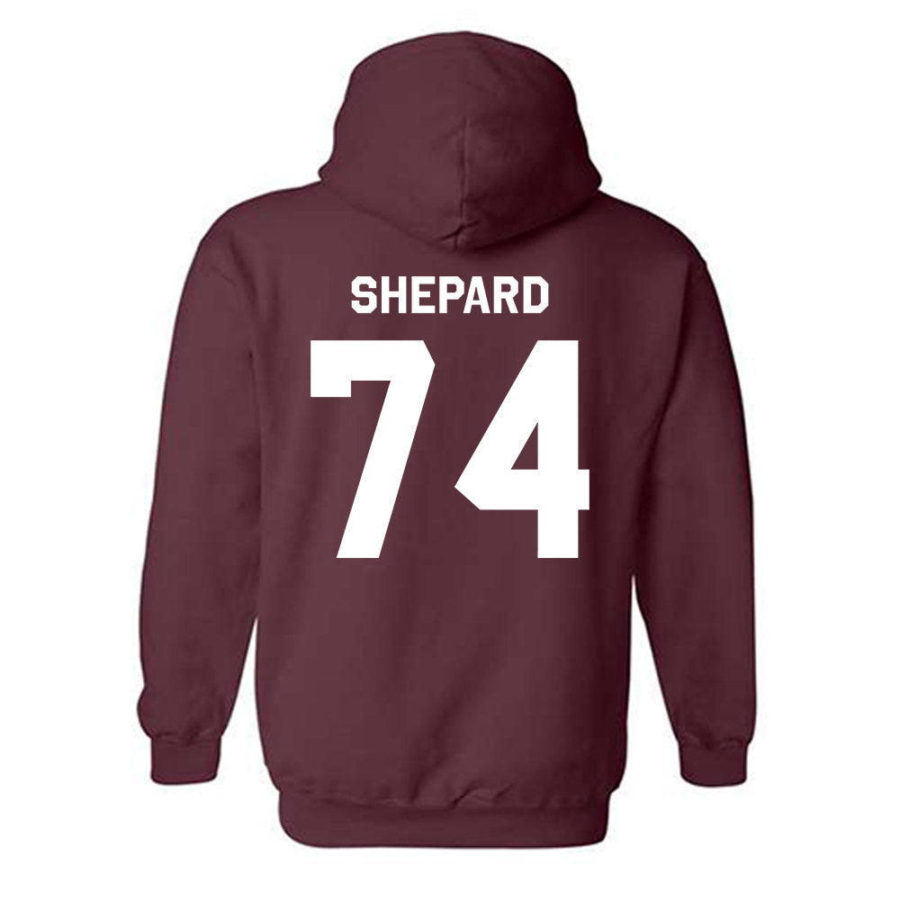 Mississippi State - NCAA Football : Kison Shepard - Classic Shersey Hooded Sweatshirt-3