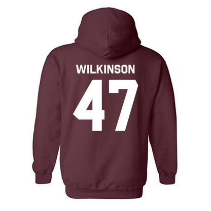 Mississippi State - NCAA Football : William Wilkinson - Classic Shersey Hooded Sweatshirt-1