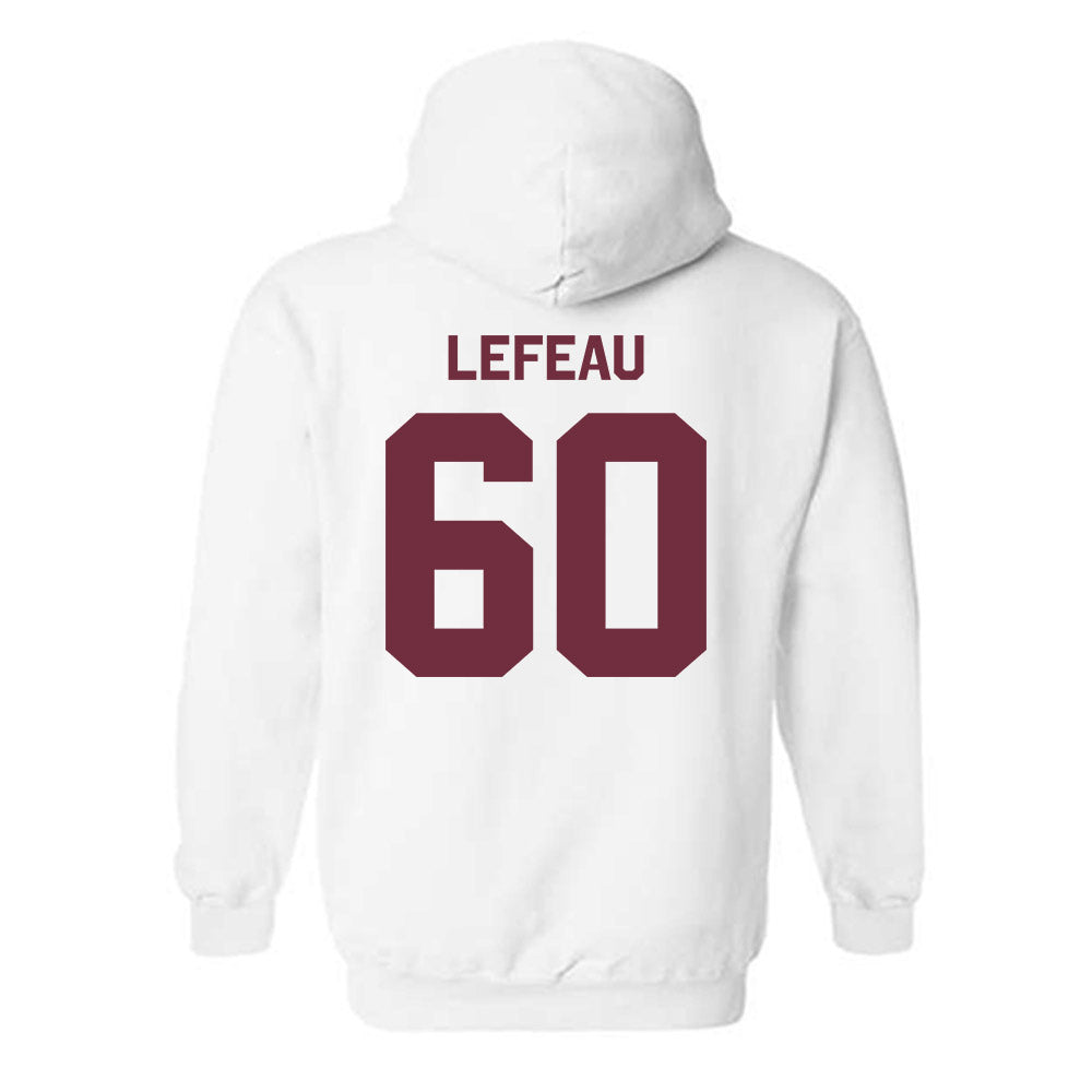 Mississippi State - NCAA Football : Matthew Lefeau - Classic Shersey Hooded Sweatshirt-1