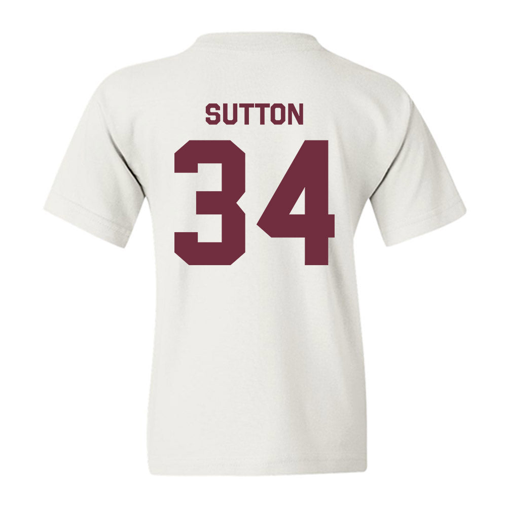 Mississippi State - NCAA Football : Vic Sutton - Classic Shersey Youth T-Shirt-2
