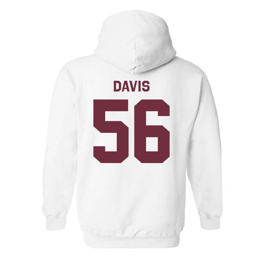Mississippi State - NCAA Football : Wesley Davis - Classic Shersey Hooded Sweatshirt-1