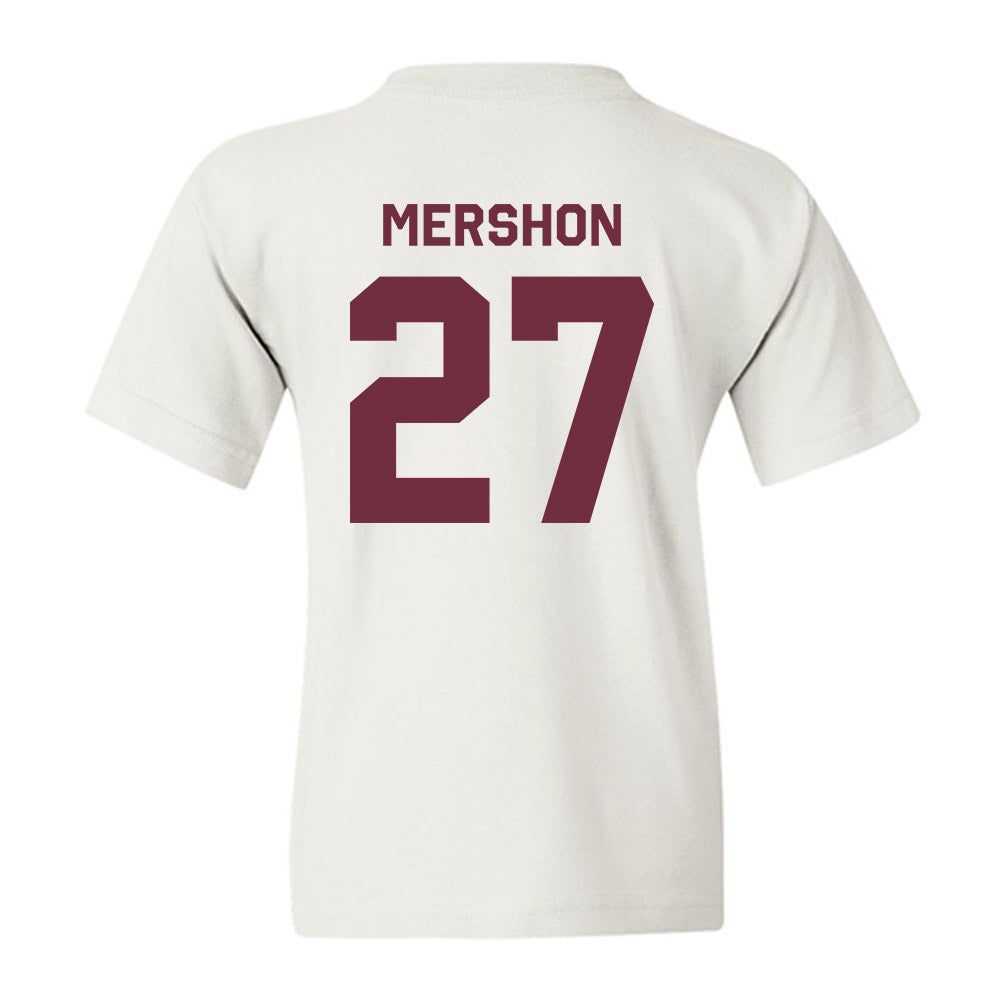 Mississippi State - NCAA Baseball : Peter Mershon - Classic Shersey Youth T-Shirt-1