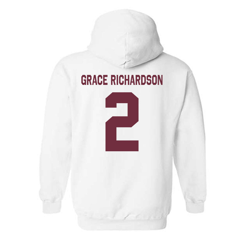 Mississippi State - NCAA Softball : Abby Grace Richardson - Classic Shersey Hooded Sweatshirt-1