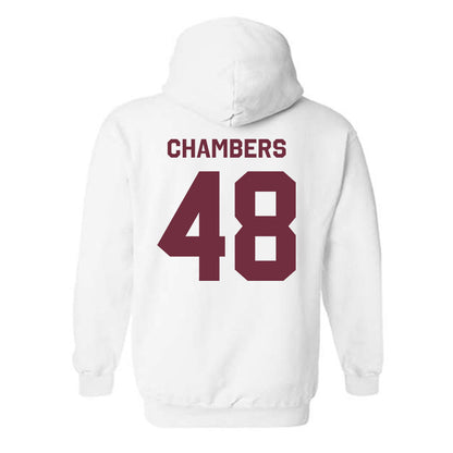 Mississippi State - NCAA Football : Hayden Chambers - Classic Shersey Hooded Sweatshirt-2