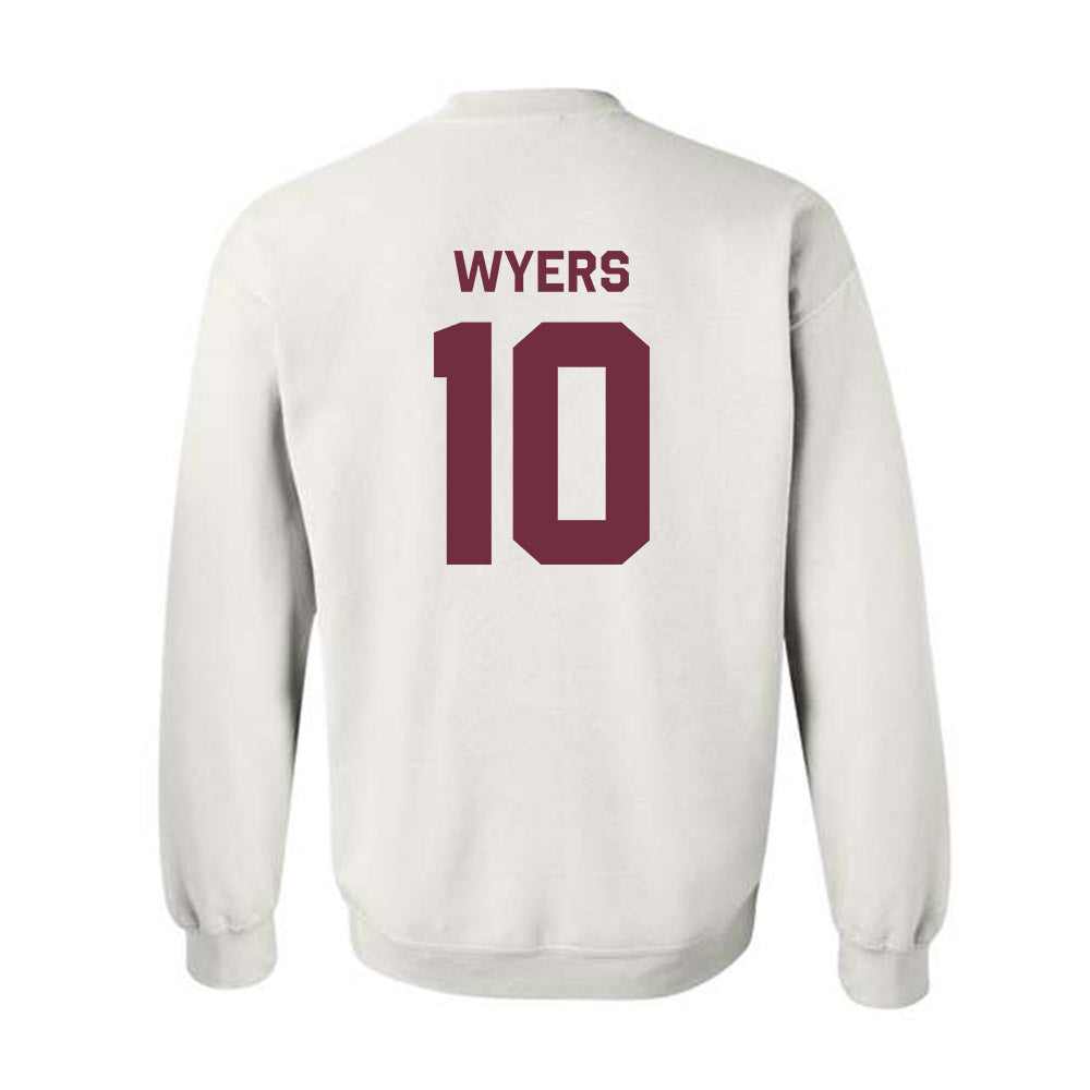 Mississippi State - NCAA Baseball : Drew Wyers - Classic Shersey Crewneck Sweatshirt-1