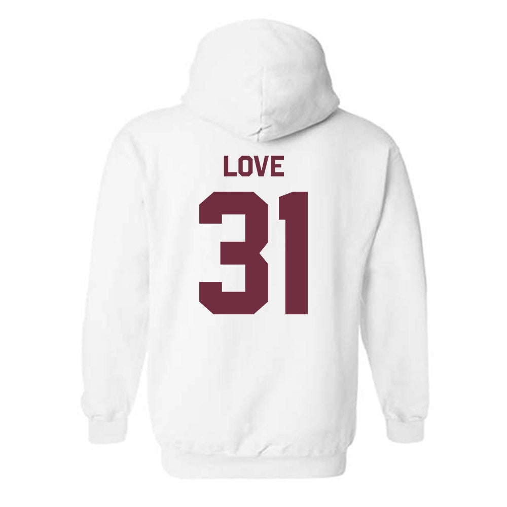 Mississippi State - NCAA Football : Terrance Love - Classic Shersey Hooded Sweatshirt-2