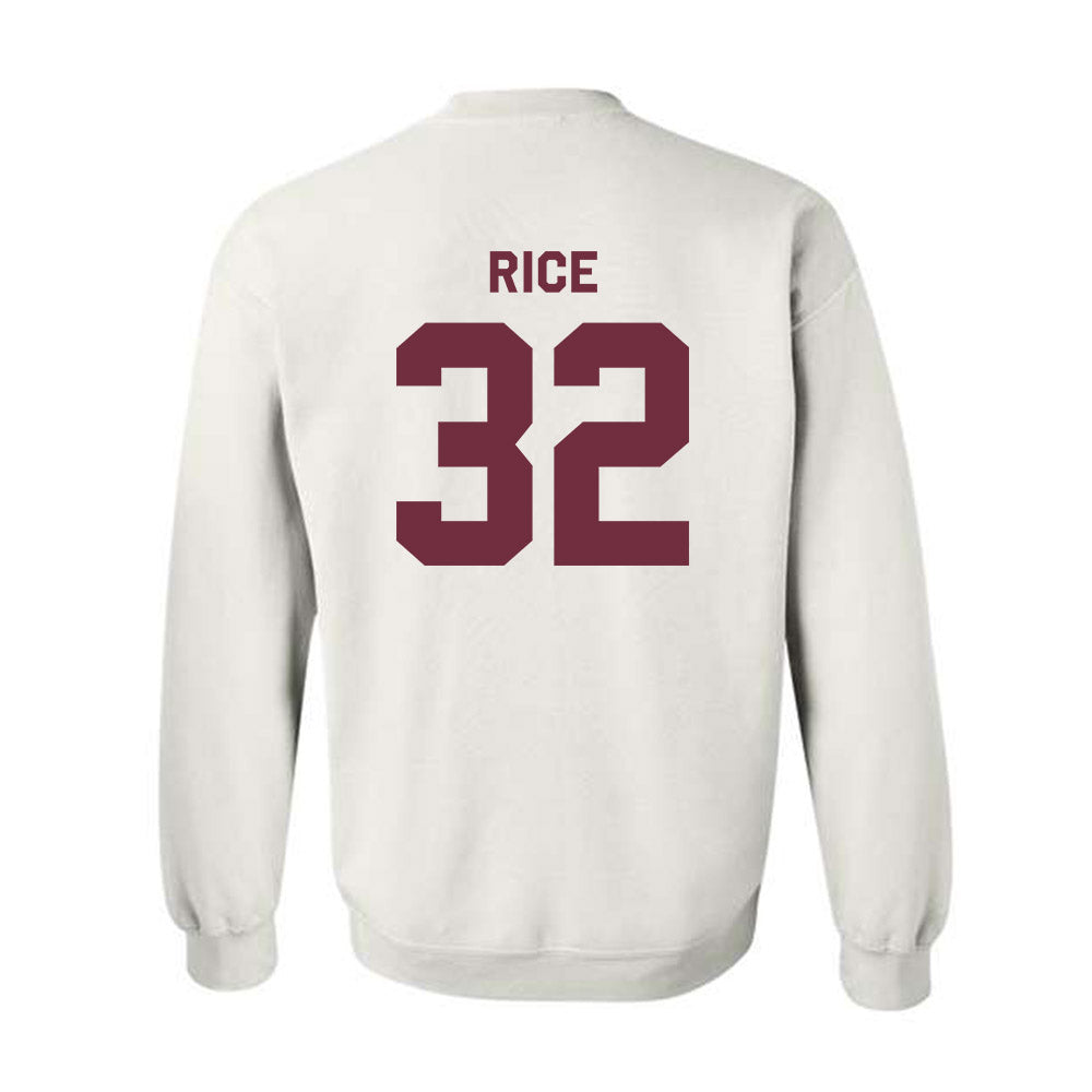 Mississippi State - NCAA Football : AJ Rice - Classic Shersey Crewneck Sweatshirt-1