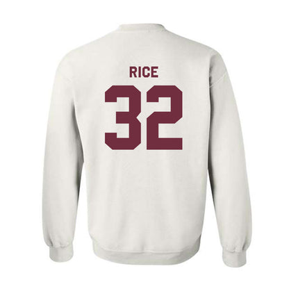 Mississippi State - NCAA Football : AJ Rice - Classic Shersey Crewneck Sweatshirt-1
