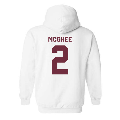 Mississippi State - NCAA Men's Basketball : Jaborri Mcghee - Classic Shersey Hooded Sweatshirt-1