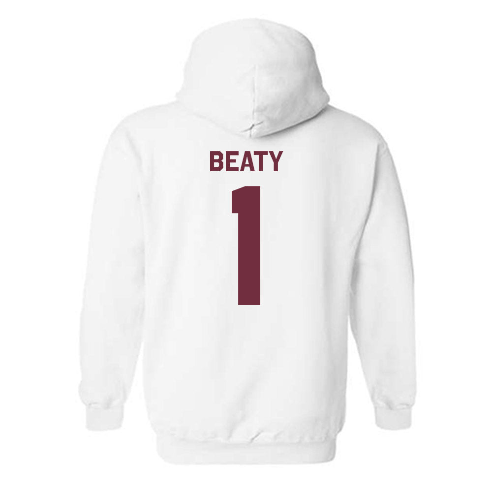 Mississippi State - NCAA Women's Basketball : Reese Beaty - Classic Shersey Hooded Sweatshirt-1