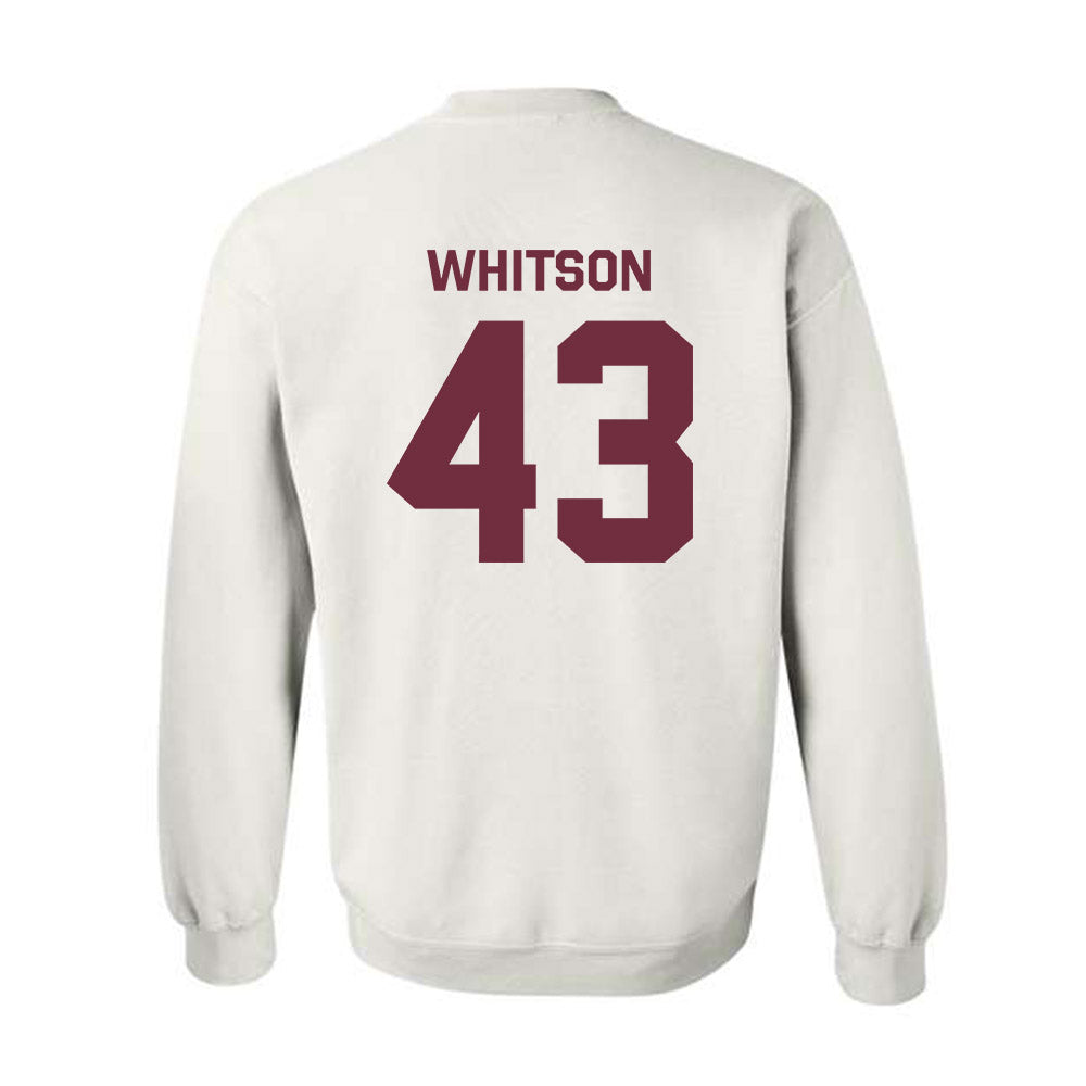 Mississippi State - NCAA Football : Will Whitson - Classic Shersey Crewneck Sweatshirt-1