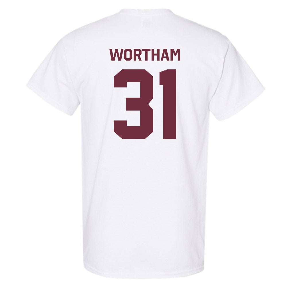 Mississippi State - NCAA Baseball : Charlie Wortham - Classic Shersey T-Shirt-1