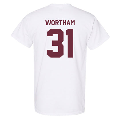 Mississippi State - NCAA Baseball : Charlie Wortham - Classic Shersey T-Shirt-1