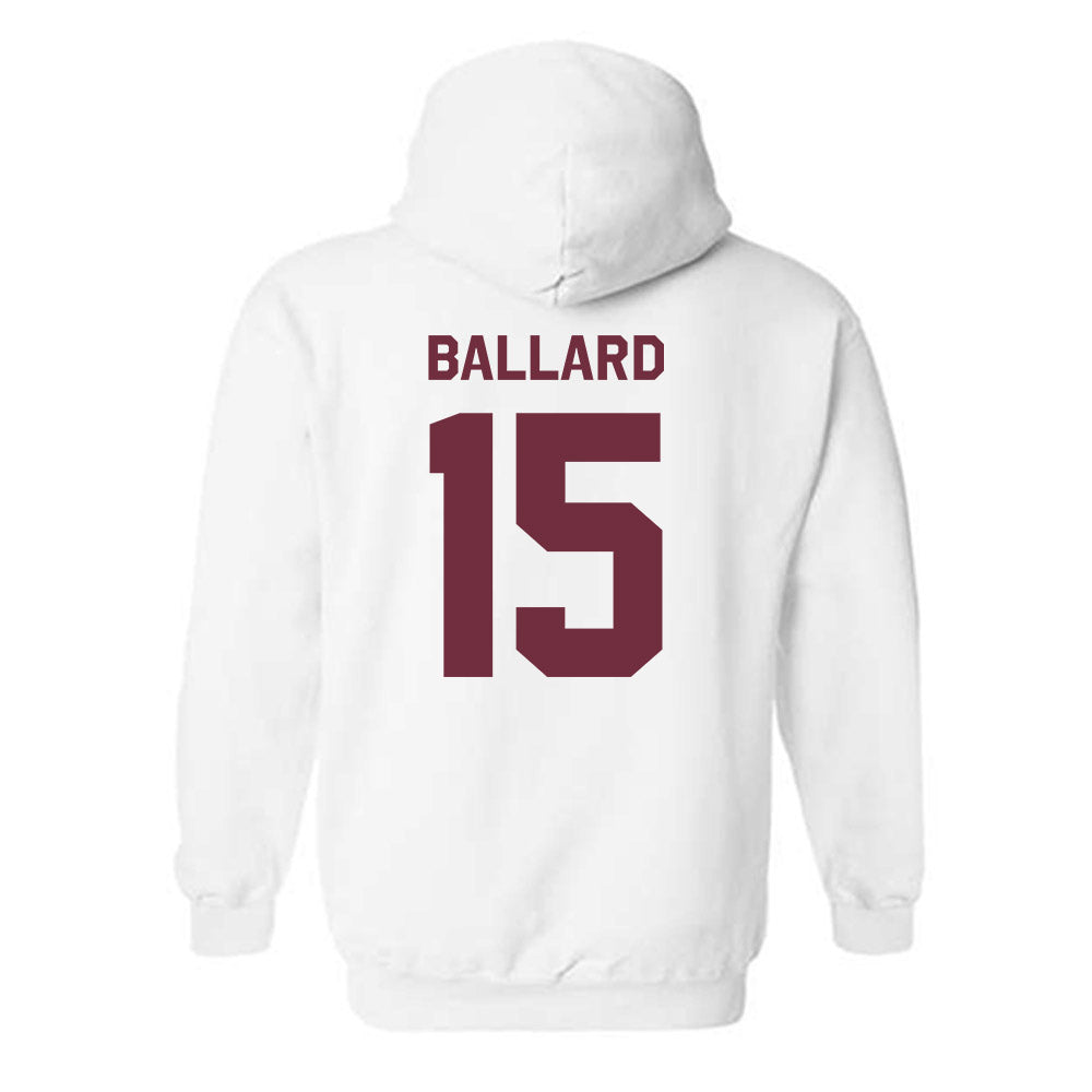 Mississippi State - NCAA Men's Basketball : Quincy Ballard - Classic Shersey Hooded Sweatshirt-1