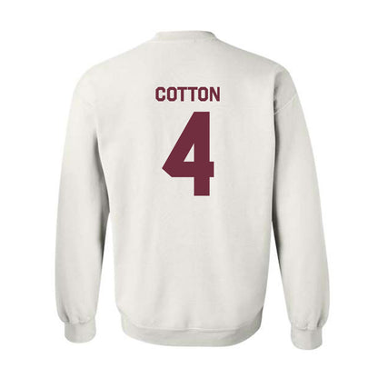 Mississippi State - NCAA Football : Zayion Cotton - Classic Shersey Crewneck Sweatshirt-1