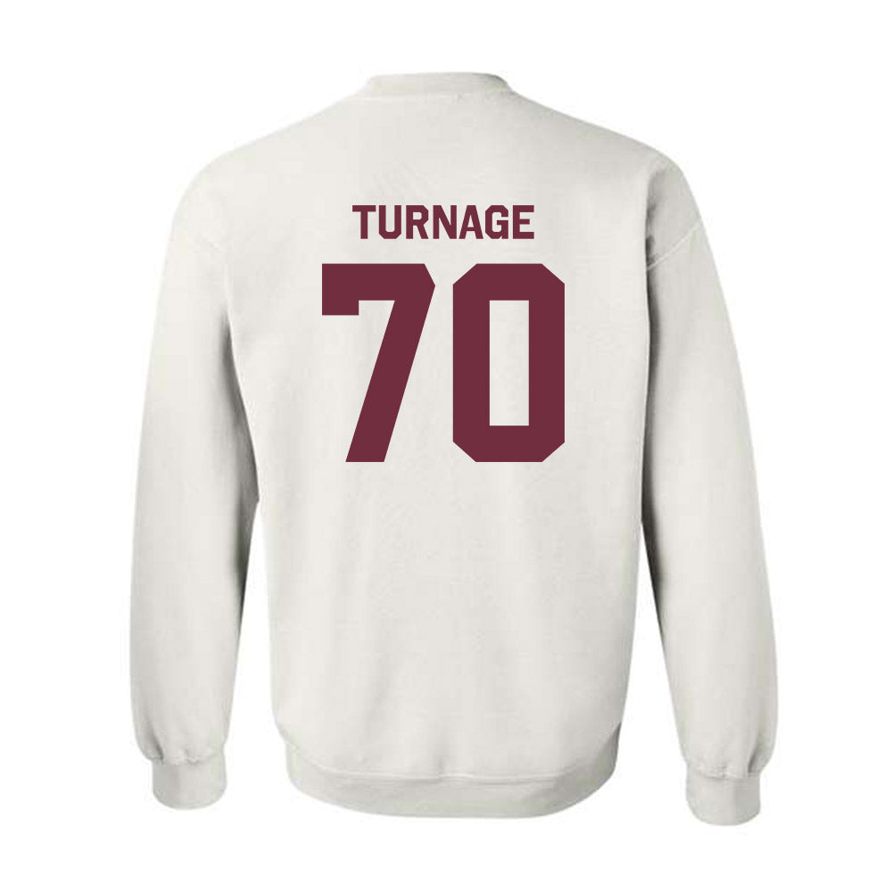 Mississippi State - NCAA Football : Breyden Turnage - Classic Shersey Crewneck Sweatshirt-1
