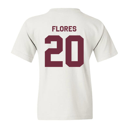 Mississippi State - NCAA Women's Basketball : Andrea Flores - Classic Shersey Youth T-Shirt-2
