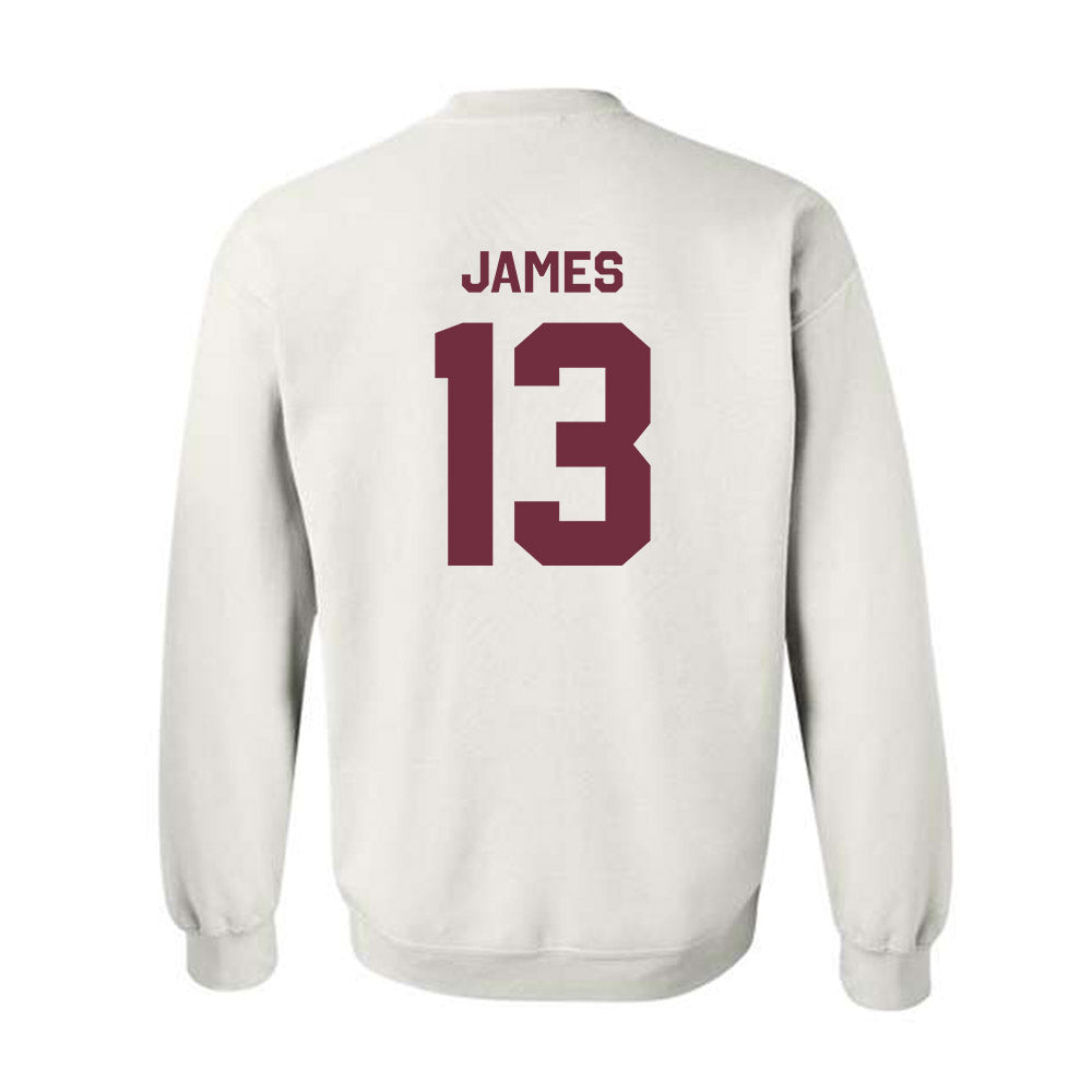 Mississippi State - NCAA Football : Lakendrick James - Classic Shersey Crewneck Sweatshirt-2