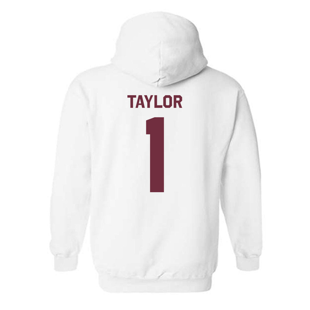Mississippi State - NCAA Football : KaMario Taylor - Classic Shersey Hooded Sweatshirt-1